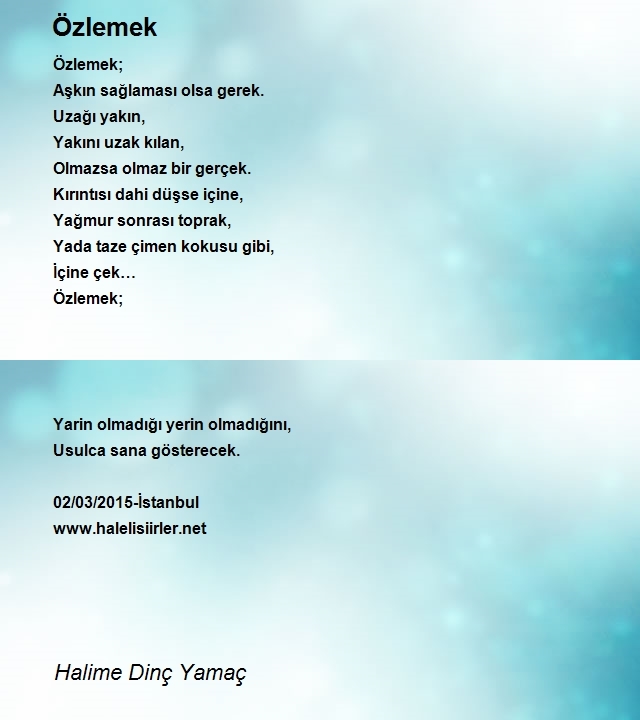 Halime Dinç Yamaç