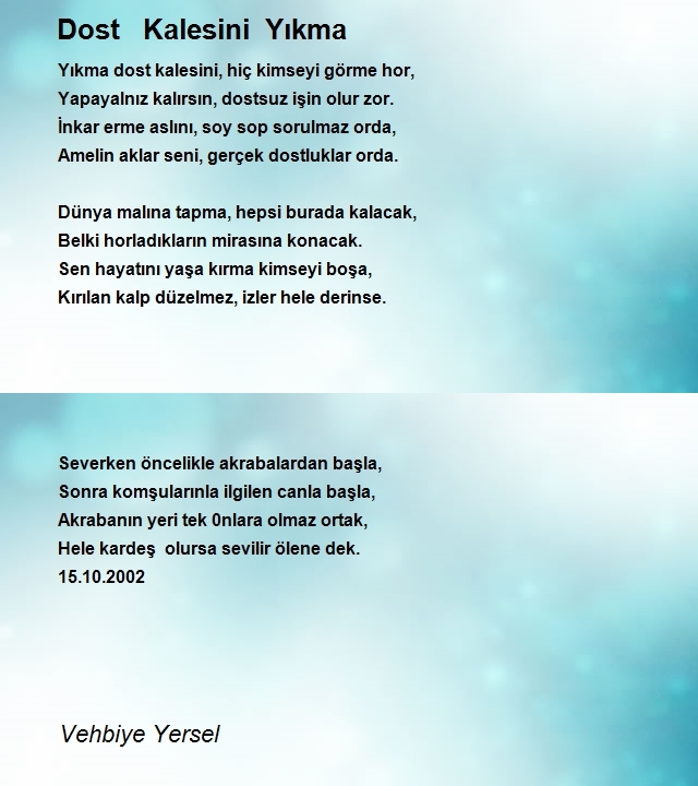 Vehbiye Yersel