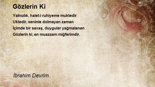 İbrahim Devrim