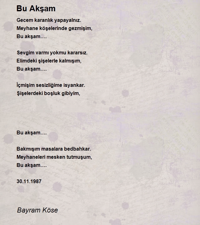 Bayram Köse