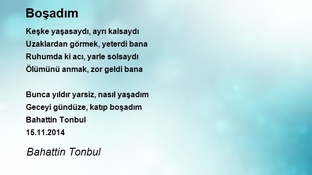 Bahattin Tonbul