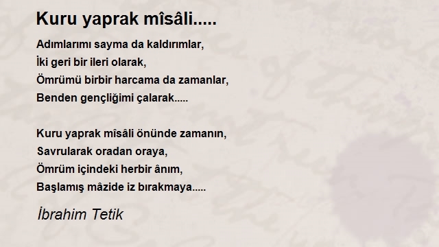 İbrahim Tetik