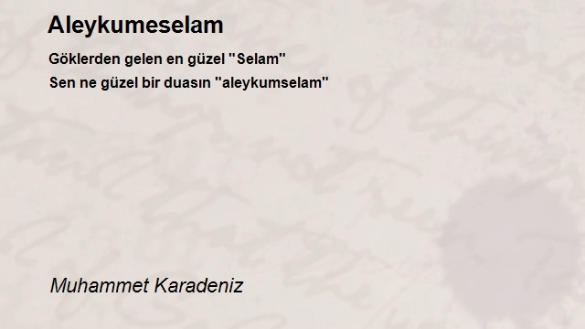 Muhammet Karadeniz