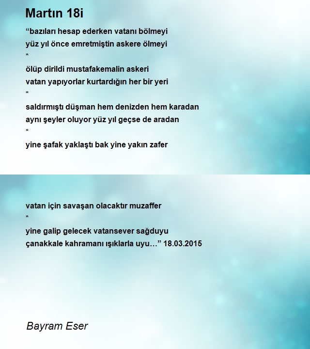 Bayram Eser