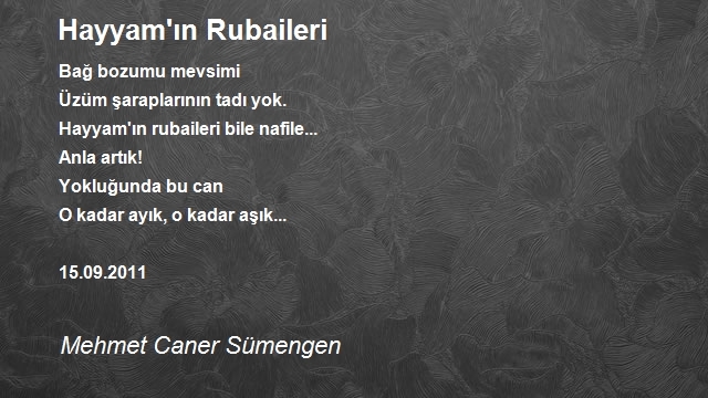 Mehmet Caner Sümengen