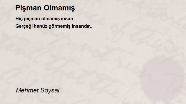 Mehmet Soysal