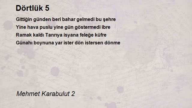 Mehmet Karabulut 2