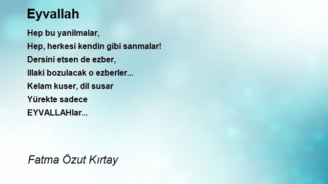 Fatma Özut Kırtay