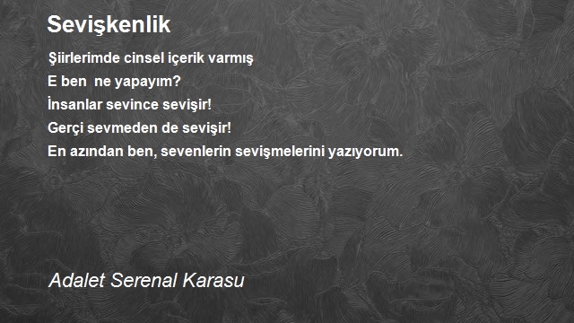 Adalet Serenal Karasu