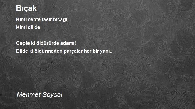 Mehmet Soysal