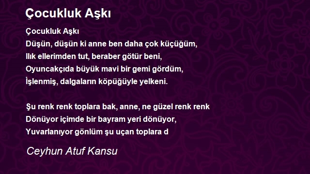 Ceyhun Atuf Kansu