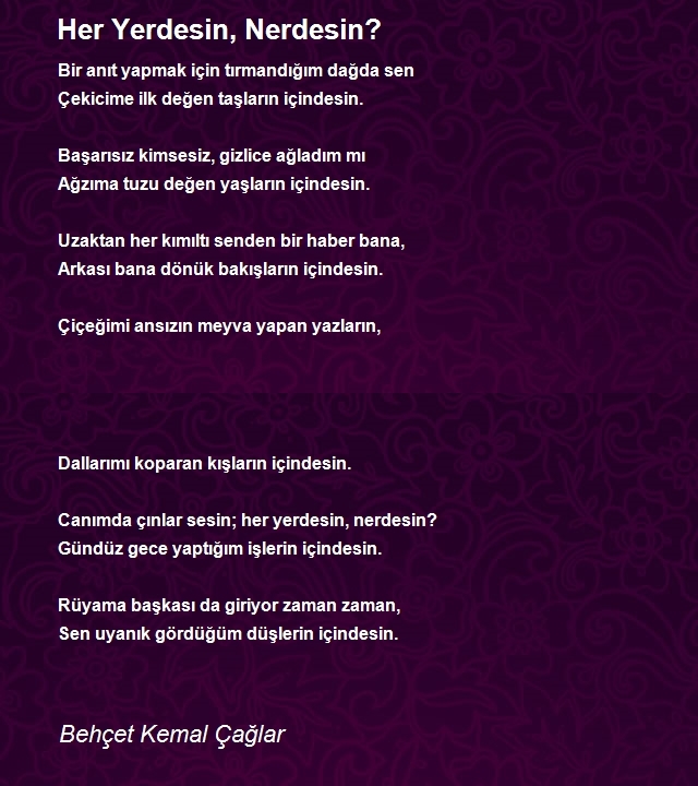 Behçet Kemal Çağlar