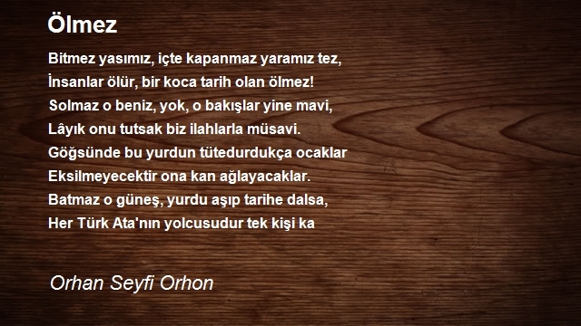 Orhan Seyfi Orhon