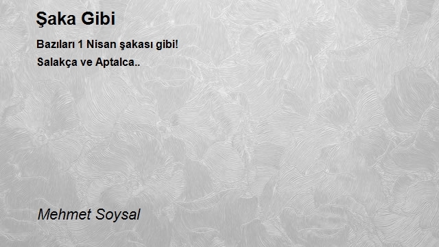 Mehmet Soysal