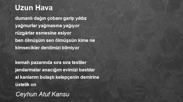 Ceyhun Atuf Kansu