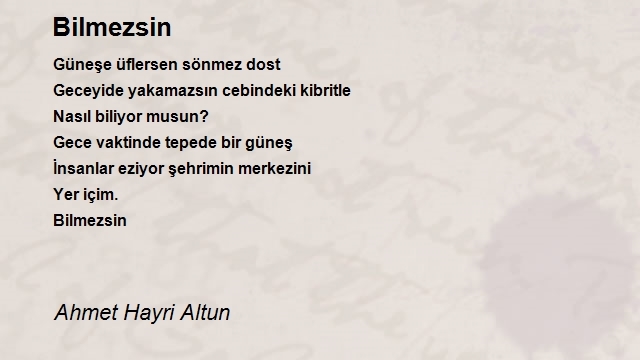 Ahmet Hayri Altun