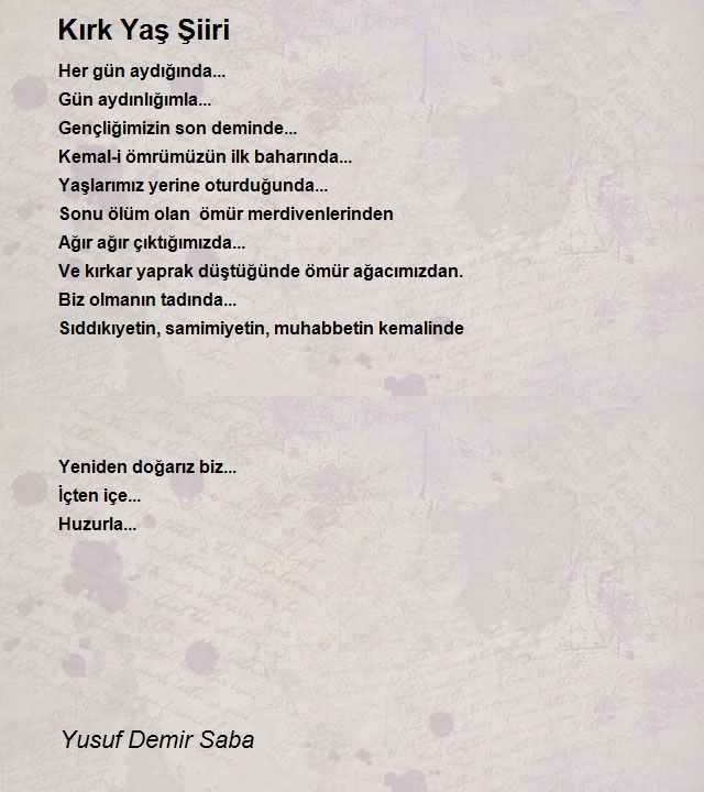 Yusuf Demir Saba