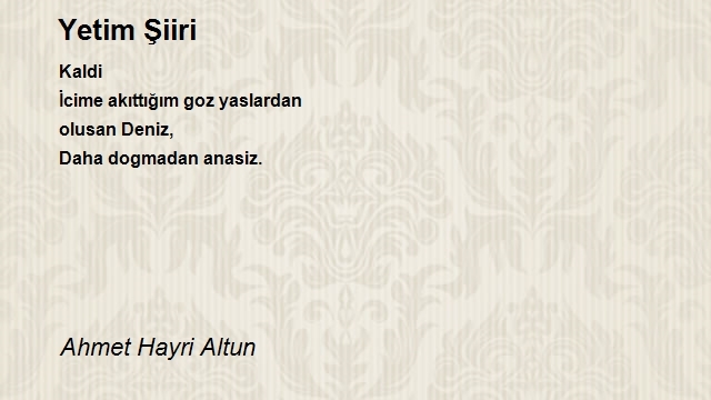 Ahmet Hayri Altun