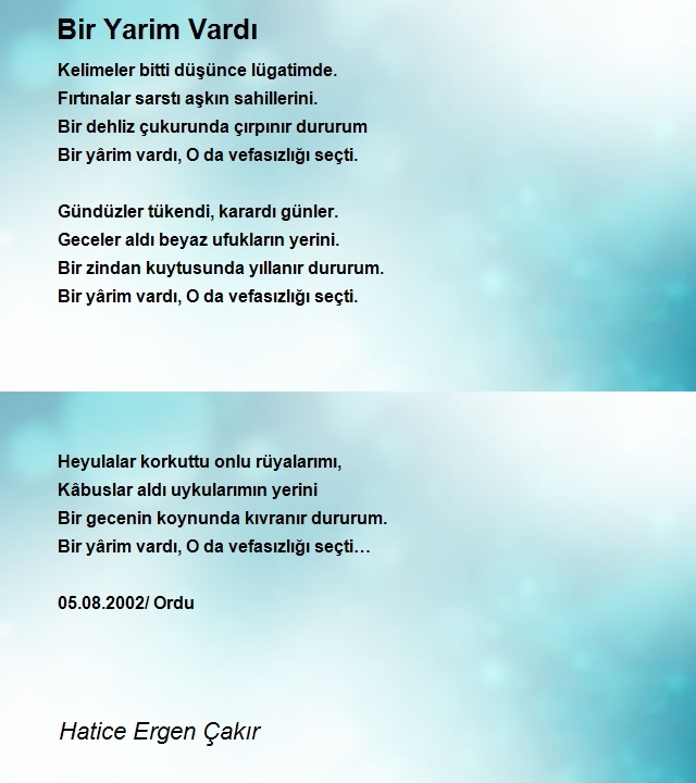 Hatice Ergen Çakır