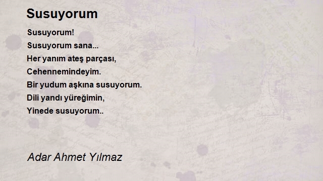 Adar Ahmet Yılmaz