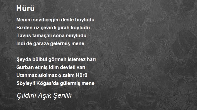 Çıldırlı Aşık Şenlik