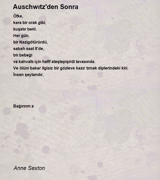 Anne Sexton