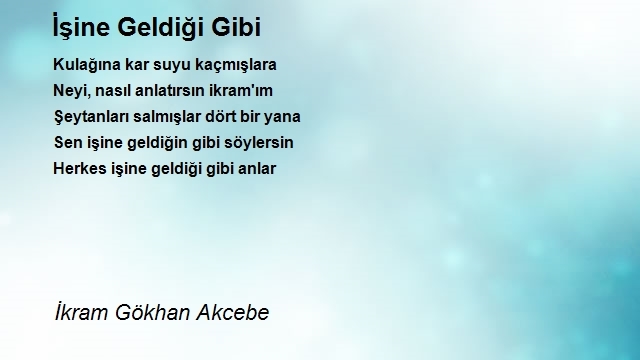 İkram Gökhan Akcebe