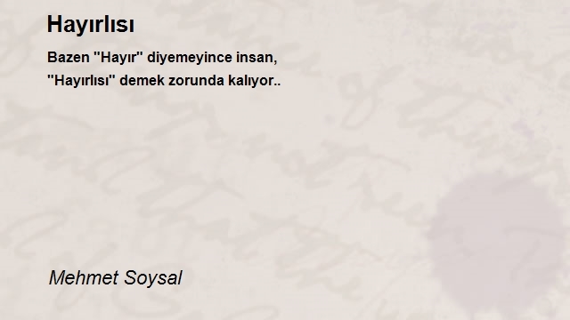 Mehmet Soysal