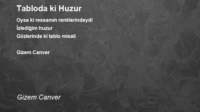 Gizem Canver