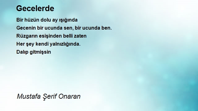 Mustafa Şerif Onaran