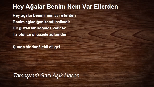 Tamaşvarlı Gazi Aşık Hasan