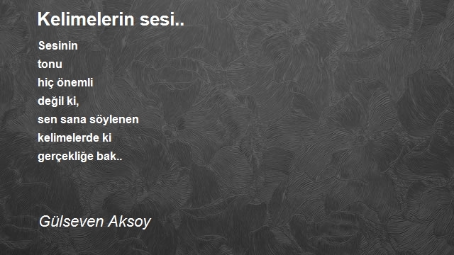 Gülseven Aksoy