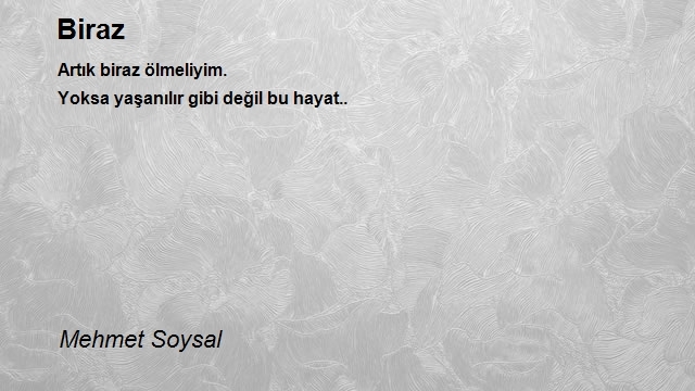 Mehmet Soysal