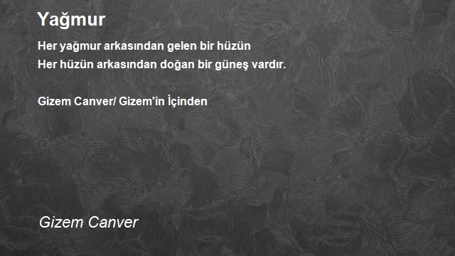 Gizem Canver