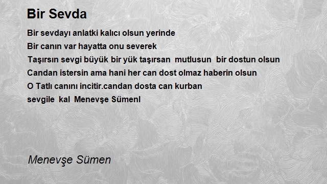 Menevşe Sümen