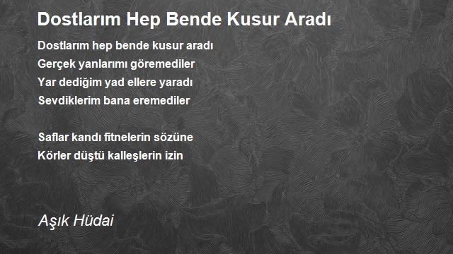 Aşık Hüdai