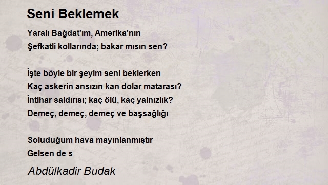 Abdülkadir Budak