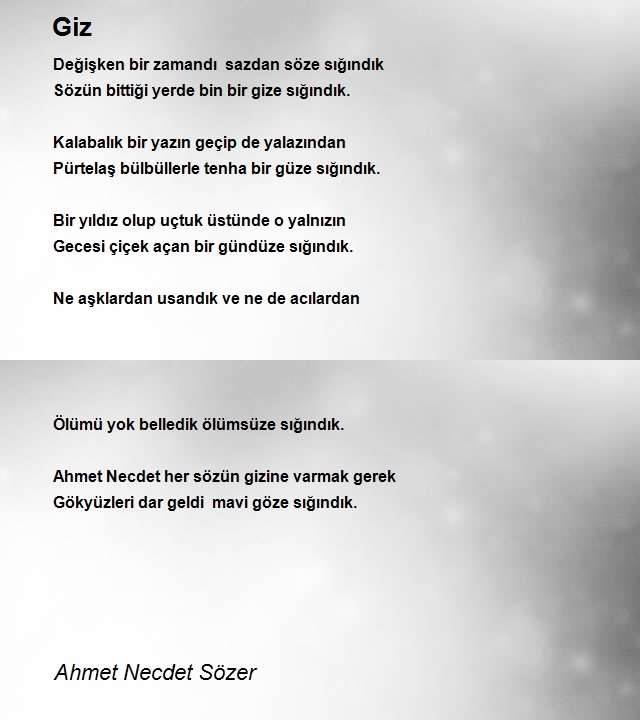 Ahmet Necdet Sözer