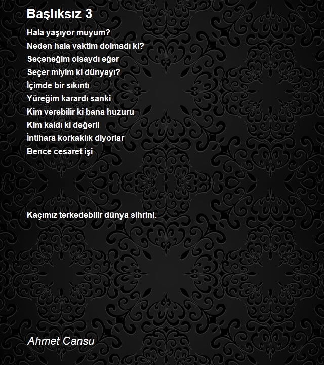 Ahmet Cansu