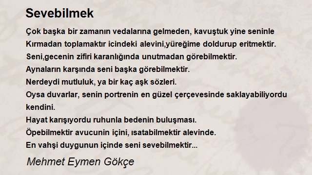 Mehmet Eymen Gökçe