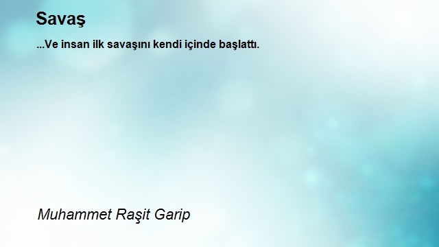 Muhammet Raşit Garip