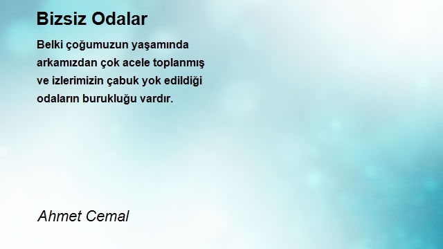 Ahmet Cemal