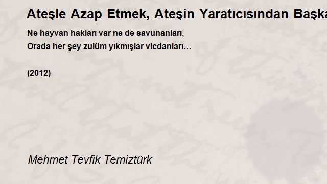 Mehmet Tevfik Temiztürk