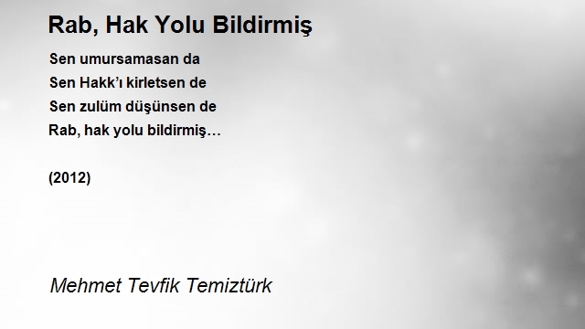 Mehmet Tevfik Temiztürk