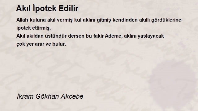 İkram Gökhan Akcebe