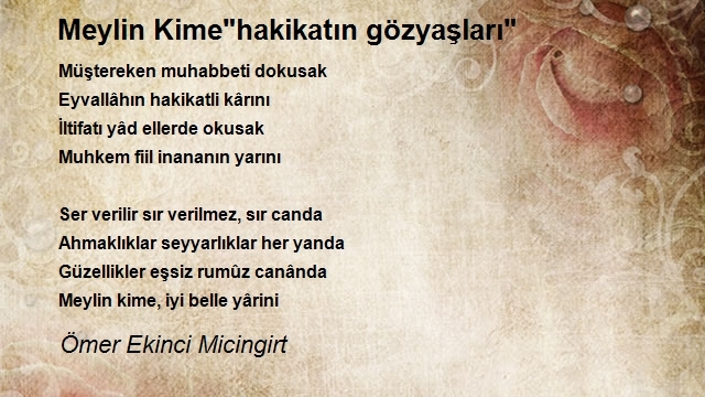 Ömer Ekinci Micingirt