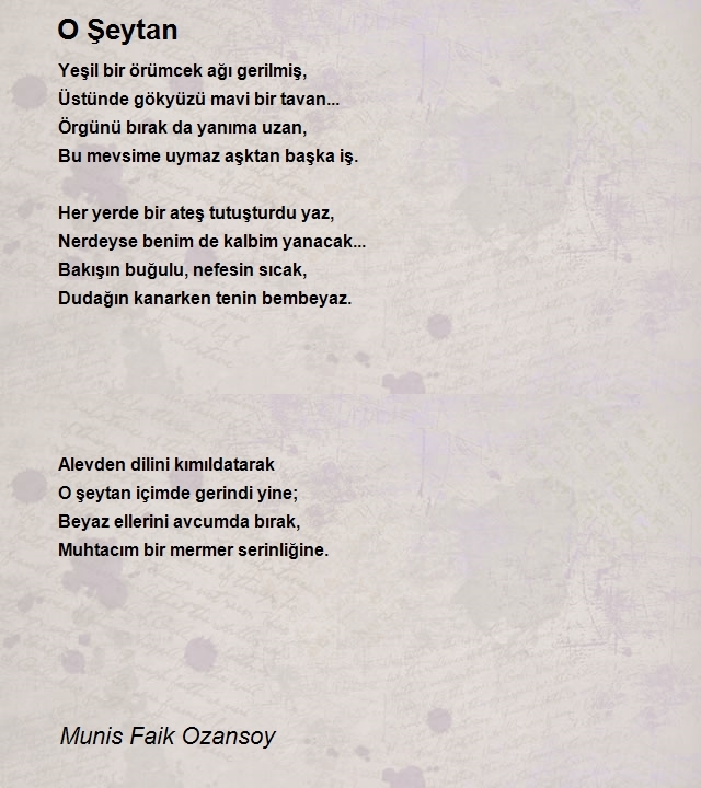 Munis Faik Ozansoy