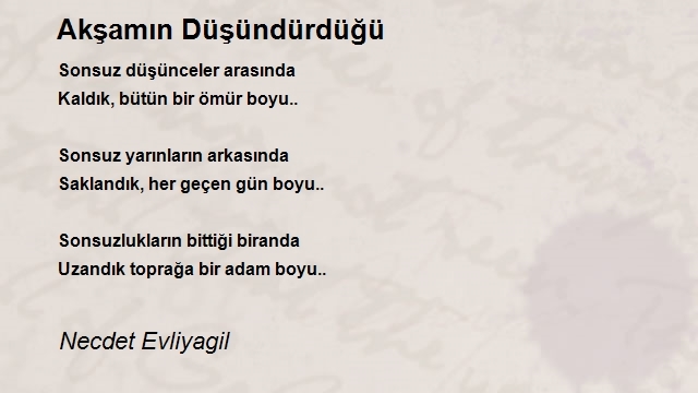 Necdet Evliyagil