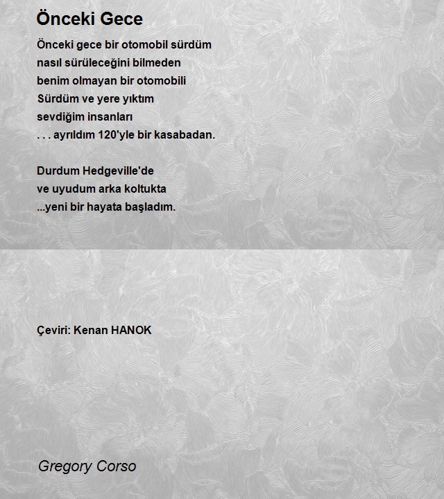 Gregory Corso