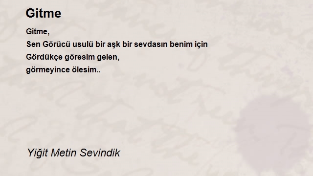 Yiğit Metin Sevindik